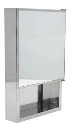 Botiquin Espejo Baño Acero Inoxidable 30x50 Cm Dhinox