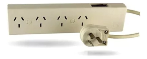 Zapatilla Prolongador Bipolar 3 Tomas Richi 250v 10a 1,5m