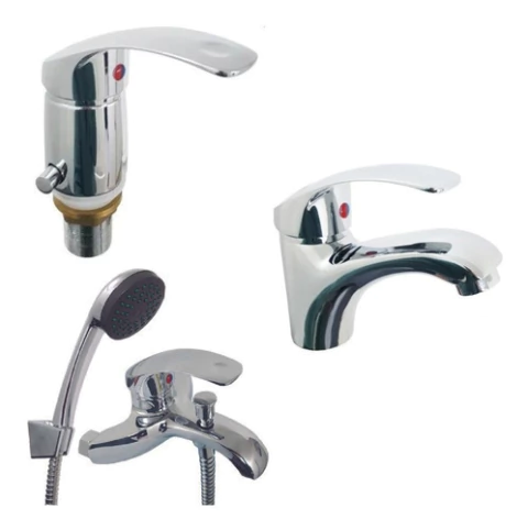 Baño Completo Lavatorio Ducha C / Transferencia Y Bidet