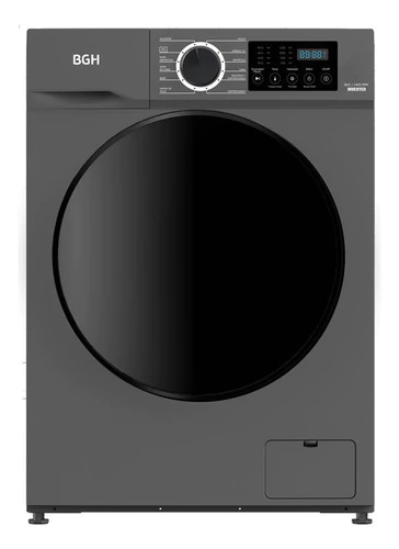 Lavarropas Bgh Inverter Carga Frontal 8kg Bwfi08s24ar Silver