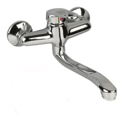 Griferia Monocomando Pared Madrid Pico Bajo Mozart 9024 Acab