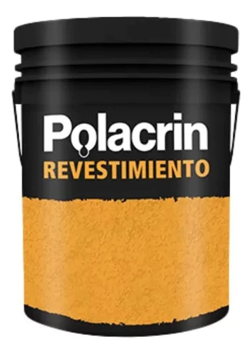 Revestimiento Textura Media Acrilico Blanco 25kg Polacrin