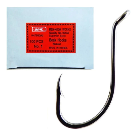 Anzuelos Waterdog Boga 92553-1 X 100 Plata 2,4cm