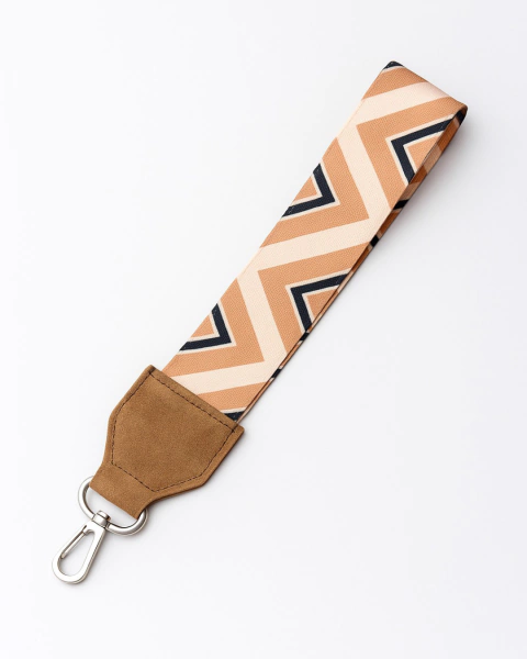 LLAVERO ZIG ZAG CAMEL - comprar online