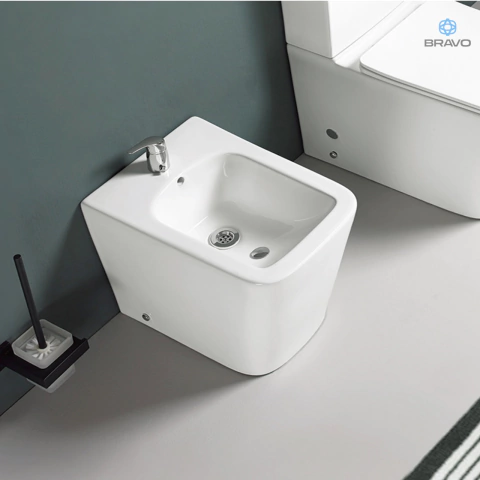 Bidet Square Bravo Línea Premium De Alta Calidad Monocomando
