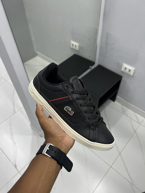 Tênis Lacoste Europa - Preto - comprar online