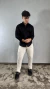 CAMISA MANGA LONGA PRETO - comprar online
