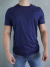 CAMISETA BÁSICA ALGODÃO EGÍPICIO MARINHO - comprar online