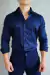 CAMISA MANGA LONGA AZUL MARINHO - comprar online