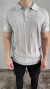 POLO TRICOT MÕNACO CINZA - comprar online