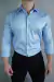 CAMISA MANGA LONGA AZUL BEBÊ - comprar online