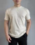 CAMISETA TRICOT BEGE - tienda online