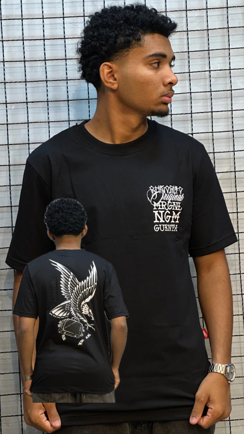 CAMISA STREETWEAR - FIO 30,1