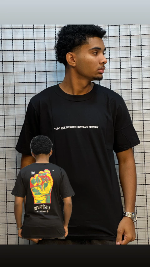 CAMISA STREETWEAR - FIO 30,1