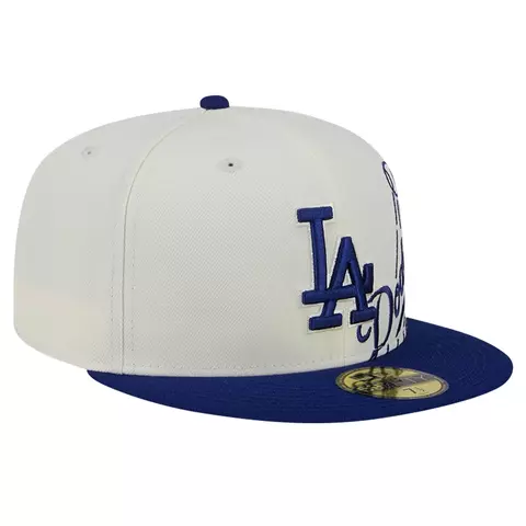 LA Dodgers Cream/Royal MLB 59FIFTY - comprar online