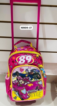 Imagen de Mini mochila con ruedita nena y nene