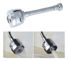 Extensor De Grifo Canilla Giratorio Cocina + Adaptador - tienda online