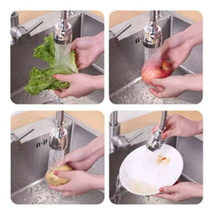 Extensor De Grifo Canilla Giratorio Cocina + Adaptador - comprar online