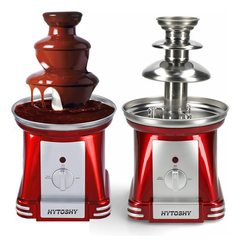Fuente De Chocolate Hytoshy Cascada 3 Pisos Fondue Electrica - comprar online