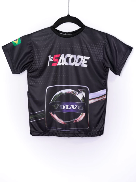 Camisa Dry Fit TRSACODE - Brasão Volvo (Infantil)