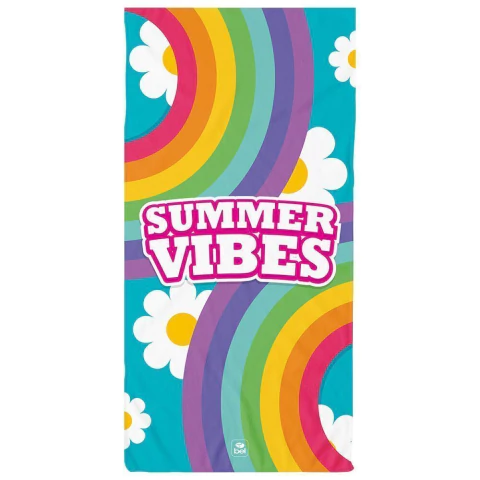 Toalha de Praia Cotton Soft Grande 1,40m Sumer Vibes Bel 608700