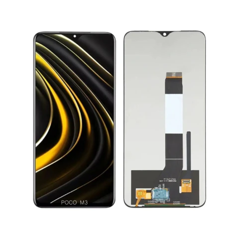 Tela Frontal Display Compativel Com Poco M3 Sem Aro