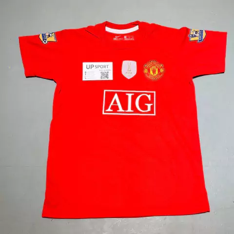 Camiseta Manchester United roja niño Cristiano Ronaldo AIG