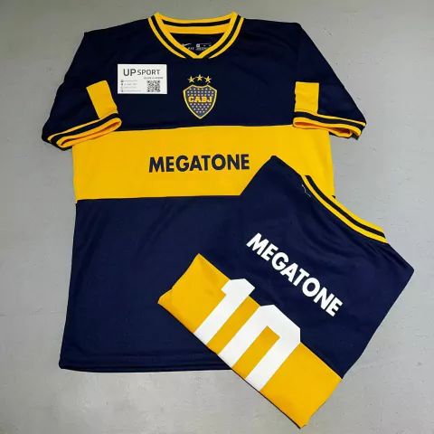 Camiseta Boca 2007 niño Megatone titular