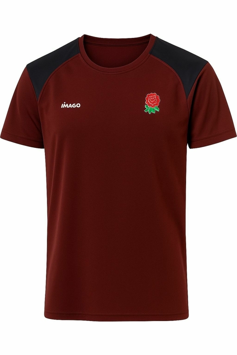 Remera Rugby microfibra England bordo Rugby - comprar online