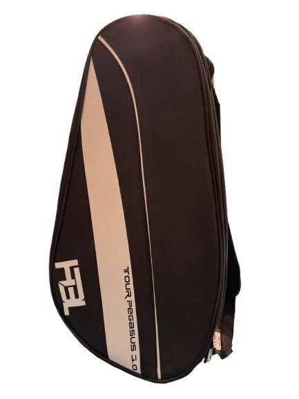 Paletero negro y blanco doble cierre - comprar online