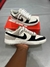 Tênis Nike Dunk Cinza e Preto na internet