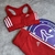 Conjunto Fitness Adidas - Vermelho (Top + Calça) na internet