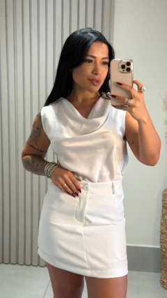 Blusa Cetim Off - comprar online