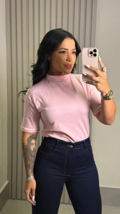 T-shirt Basic Rosa Bb - comprar online