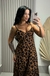 Vestido Animal Print com Bojo - DY’S STORE