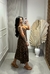 Vestido Animal Print com Bojo na internet