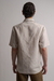 Chela Pocket: Khaki Melange Linen Shirt en internet