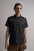 Chela: Camisa Lino Negro - comprar en línea