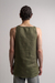 Ruda: Olive Linen Top - Campillo 