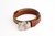 Campillo Belt: Dark Brown Braided Yute - comprar en línea