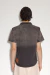 Chela: Camisa de mezclilla gris con efecto degradado - tienda en línea