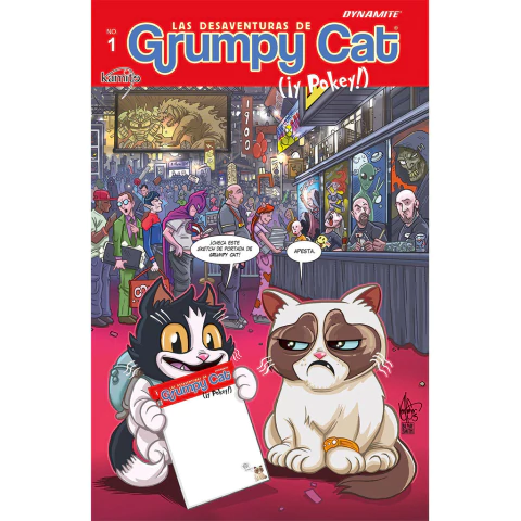 LAS DESAVENTURAS DE GRUMPY CAT Y POKEY 1 - EDITORIAL KAMITE