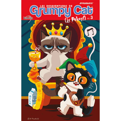 LAS DESAVENTURAS DE GRUMPY CAT Y POKEY 3 - EDITORIAL KAMITE