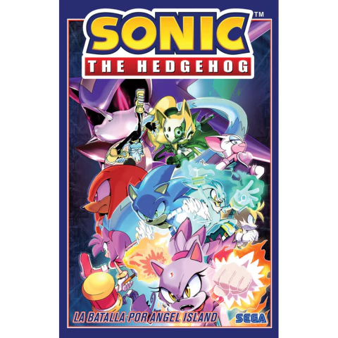 SONIC THE HEDGEHOG LA BATALLA POR ANGEL ISLAND 3 - EDITORIAL KAMITE