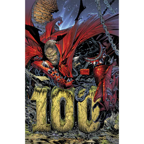 SPAWN 100 METALIZADO - EDITORIAL KAMITE