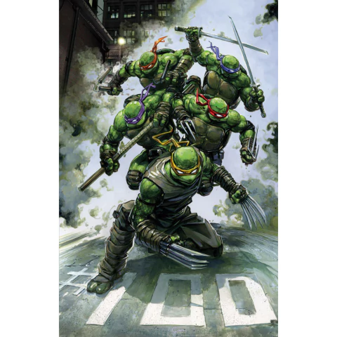 TEENAGE MUTANT NINJA 100 METALIZADO - comprar en línea