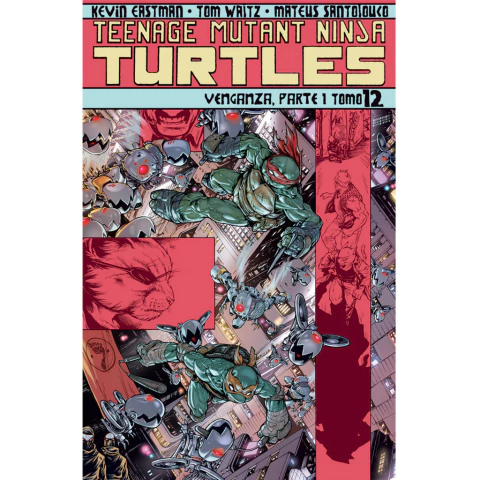 TEENAGE MUTANT NINJA TURTLES VENGANZA PARTE 1 TOMO 12 - comprar en línea