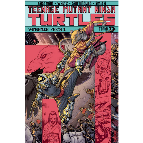 TEENAGE MUTANT NINJA TURTLES VENGANZA PARTE 2 TOMO 13 - comprar en línea