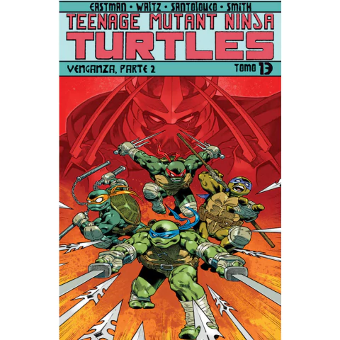 TEENAGE MUTANT NINJA TURTLES VENGANZA PARTE 2 TOMO 13 en internet