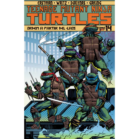 TEENAGE MUTANT NINJA TURTLES ORDEN A PARTIR DEL CAOS TOMO 14 en internet